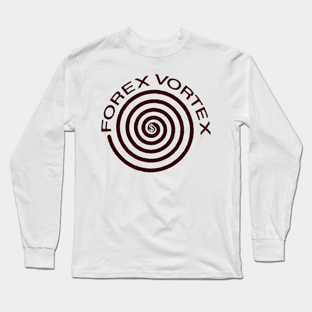 FOREX Vortex Long Sleeve T-Shirt by BERMA Art